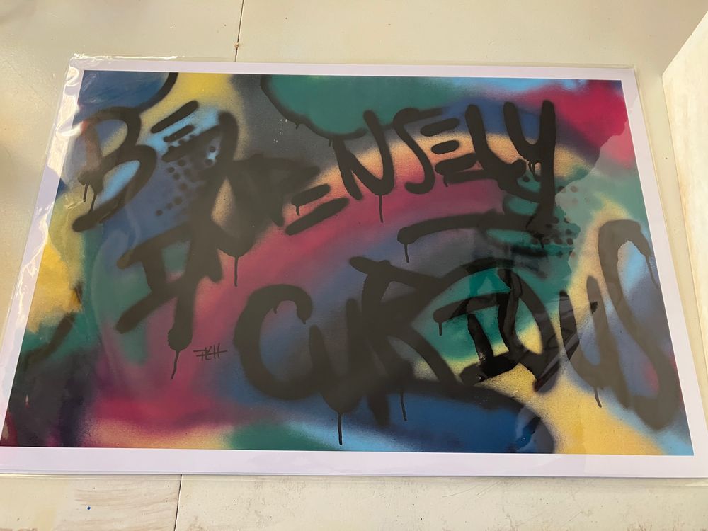 Print - Be Intensely Curious