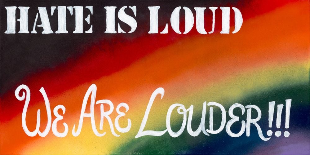 Hate is Loud. We are Louder.